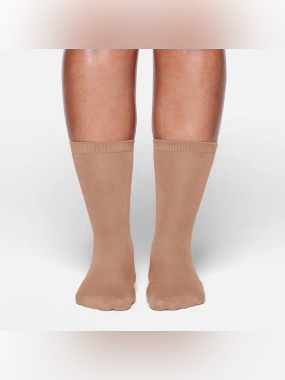 Nib SKIMS everyday crew sock- Sienna